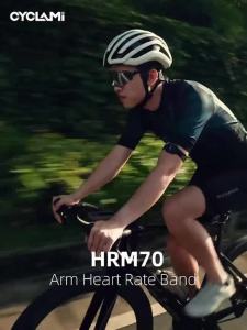 CYCLAMI | Máy Theo Dõi Nhịp Tim Đeo Tay CYCLAMI ANT+ Bluetooth Tương Thích Với Garmin Wahoo Zwift Peloton - Cảm Biến Quang Học HRM Tracker Dành Cho Đạp Xe Chạy Bộ Tập Gym