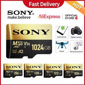 SONY Micro TF SD Card 512GB 256GB SD Memory Card 1TB Speed Cartao De Memoria 128GB For Xiaomi File Storage Phone Camera