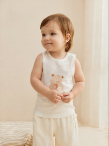 MOLO BALO | Breathable Soft Modal Infant Sleeveless T-shirt
