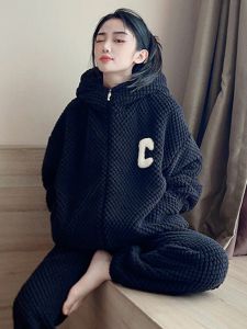 DAISONG | Wearable Warm Flannel Loungewear