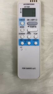 Điều khiển điều hòa SANYO FOR A/C . Remote máy lạnh SANYO . Tặng pin