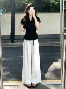 NIUVIES | Stylish Two-Piece Set T-shirt Shorts