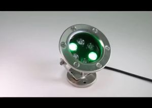 Swimming pool LED underwater standing light RGB garden decoration IP68 waterproof fountain landscape spotlight outdoor