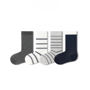 Summer Thin Breathable Kids Mid-Calf Socks