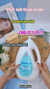 Sữa Tắm Johnson Milk & Rice Baby Bath Dành Cho Bé - 1000ml