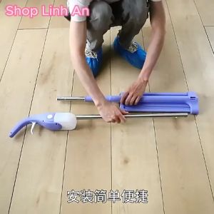 Cây lau nhà phun sương tự vắt chổi lau nhà vừa tự vắt vừa phun sương xoay 360 độ