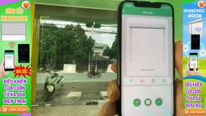 Công Tắc Điều Khiển Cửa Cuốn Thông Minh Hunonic Door  Điều Khiển Cửa Cuốn Trên Điện Thoại Từ Xa