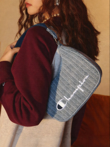 Champion | Letter Embroidery Shoulder/Crossbody Bag