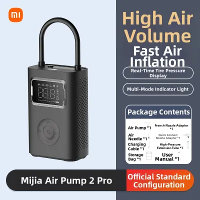 Xiaomi | Multi-Mode Portable Lightweight Air Pump with Lighting