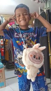 TAS LABUBU SLINGBAG SHOULDER BAG TAS SLEMPANG BENTUK KEPALA + BADAN