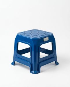 BLUE STOOL – DURABLE COMFORTABLE & MULTI-PURPOSE PLASTIC STOOL FOR HOME KITCHEN BATHROOM & DAILY USE 17