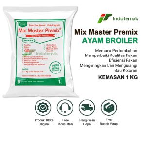 MIX MASTER PREMIX BROILER - Suplemen Pakan Untuk Ayam Broiler