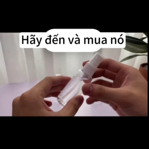 Chai xịt nhựa trong suốt - Bình tưới nước bên nhỏ 5/10/20/30/50/60/80/100Ml di động và có thể áp dụng-CA666