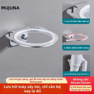 Giá Đỡ Máy Sấy Tóc Không Cần Khoan Ở Phòng Tắm