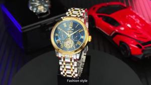 OLEVS | OLEVS Brand multifunctional fully automatic mechanical watch mens watch mens watch business waterproof 6668