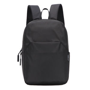 Ba Lô Thời Trang Nam Bằng Vải Canvas Mini Màu Đen Ba Lô Du Lịch Nhỏ Phong Cách Nhật Bản Chống Thấm Nước Dành Cho Trường Học Và Công Việc