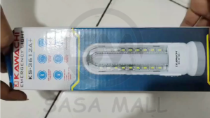 Kawachi Rechargeable Emergency Light KS-3612A+ Isi Ulang Recas 3W + 35pcs SMD LED Super Terang Battery 1200 mAh Tahan 12 JAM Lampu Darurat Mati Lampu Outdoor Camping Tools Lentera Laz COD Bisa Bayar di Tempat