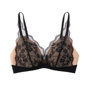 SUJILIANGPIN | Gathering Small Breasts Thin Lace Bra