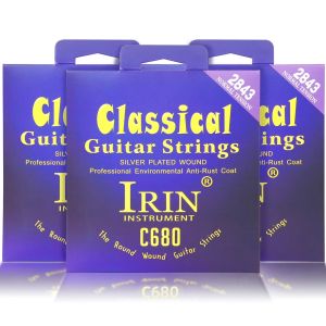 IRIN | Bộ Dây Đàn Guitar Cổ Điển IRIN Bộ Dây Đàn Guitar Nylon Mạ Bạc 1-6 Dây Phụ Kiện Đàn Guitar