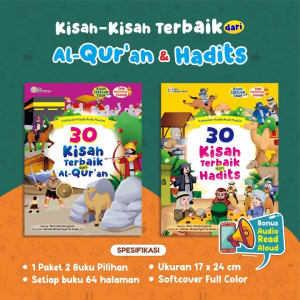 Iska Media (BUNDLING 2 BUKU) Seri Tauhid 30 Kisah Terbaik dari Al Quran dan Hadits