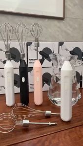 Hand mixer Mixer Wireless Stainless Steel Egg Beater Electric Whisk Mixer Handheld Whisk Mixer