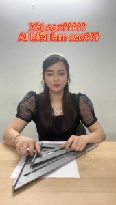 THƯỚC KE VUÔNG GÓC THƯỚC KE MÒI GÓC HỢP KIM NHÔM MÀU TRẮNG SIZE 18CM 30CM