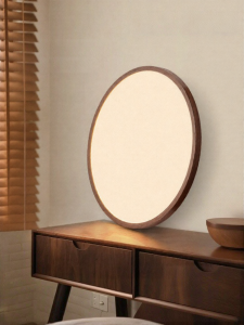 FANCY LAMP CLUB | Ultra-thin Eye-protecting Original Wooden Modern Ceiling Light