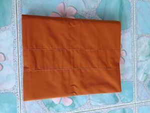 สบงพระ สบงขันธ์ผ้าซัลฟอไรซ์ ขนาดกว้าง2.40ซ.มสูง95ซ.ม