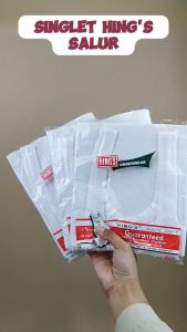 Kaos Dalam Singlet Pria HINGS Hijau H 323HK Isi 1Pcs