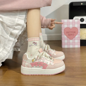 Warrior | New Breathable Cute Pink Single Mesh Sneakers