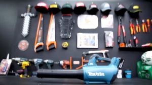 MAKITA DUB184 18V ไร้สายเครื่องเป่าลม Brushless ชาร์จพลังงานสูงความเร็วลมเครื่องดูดฝุ่นเครื่องมือไฟฟ้า 6.0ah สองก้อน