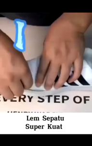 (Star) LEM PEREKAT SEPATU BAIHERE HANJIAO 60ml Super Kuat