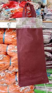 12 pcs Tas Botol Serut 600 ml Kain Spunbond Tebal 40 Gsm Ukuran 13x31 cm Pouch kantong souvenir