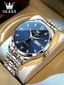 Eurilite Mens Watch 2025 New Simple Mechanical Casual Wristwatch Swiss Made Stainless Steel Business Style Waterproof