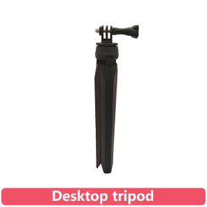 Desktop Tripod for GoPro Hero 13 12 11 10 9 8 7 6 5 4 Action Camera with Screw Adapter for DJI OSMO Action 5 PRO 4 3 2 Cameras