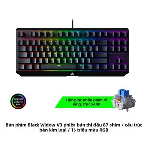 Bàn Phím Cơ Chơi Game Có Thể Thay Đổi RGB với Công tắc Xanh