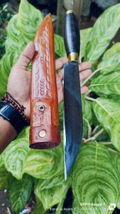 pisau dapur cap garpu hoder soligen lokalan sambeleh seset daging kulit super tajam