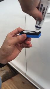 KAMJE Compound: Penghilang Lecet Baret Gores Body Mobil Motor Magic Remover