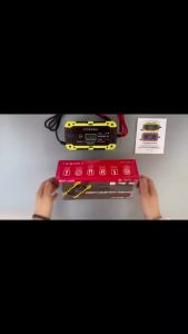 EU Plug 12V 10A SWT-1880 Automotive Battery Charger for Car Motorcycle Batteries Fast Charging Lifepo4 AGM GEL WET Lead Acid Sma