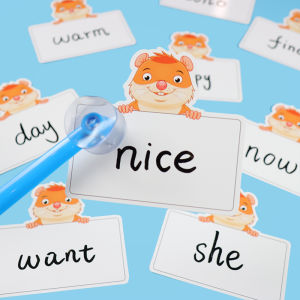 Playing Hamster Game Blank Wipable Writing Card Early Childhood Education English Game English Teaching Aids Math Supplies