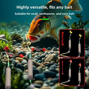 MONLEYTA | European Style Anti-Run Lead Double Hook Bottom Line Finished Product Resistant To Waterborne Fishing Gear For Lake River