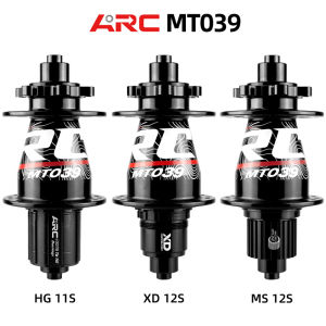 ARC MT039 MTB Bike Hubs 32 Holes Front 9/15x100mm Rear 135 142mm Bicycle Hubs 6 Pawls 114 Clicks for HG 8 9 10 11 MS XD 12 Speed