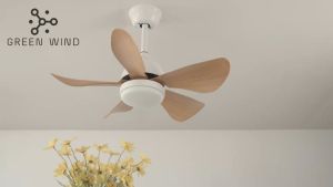 GREEN WIND 26IN Ceiling Fan LED Light 20W Inverter Motor Fan Light with Remote Control Tri-color Light for Children Bedroom