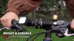 XT Bike Lights Bike lights Rechargeable Set Super Bright for Night Riding IPX6 Waterproof MTB Bike Headlight and Tail Light Reflectors Cycling Parts