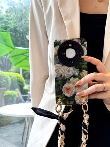 Silk Scarf Oil Painting Huawei Mate70 pro Crossbody Phone Case P60 Compatible Nova12 Silicone Ultra Glue 9 Anti-Fall 7 Female New 5 Styles 4 High 3 Level 11 Luxury 0 Full G Bag S Trend E/Pura