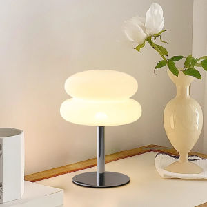 Đèn Bàn Hình Nấm LED Cắm USB Cho Phòng Ngủ Phòng Khách Phòng Ăn Đèn Chiếu Sáng Không Gian - Thân Đèn Bằng Nhựa Tích Hợp Bóng Đèn