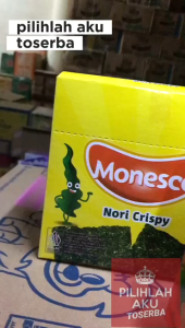 Monesco Nori Crisy Ayam Panggang - ( HARGA 1 BOX )