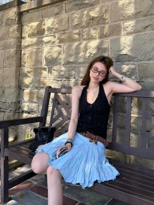 VKSOD | Fashion Sweet and Spicy Style Black Textured Halter Top and Short Skirt Set