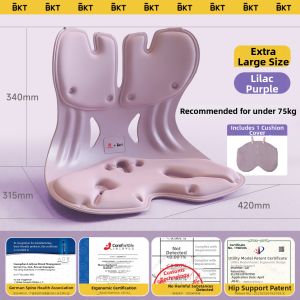 Lumbar Support Ergonomic Office Car Seat Cushion