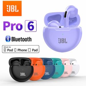 🔥【Readystock】+ FREE Shipping🔥 New Arrival JBL Pro 6 TWS Bluetooth Earbuds Wireless Bluetooth Earphone Touch Control 9d Stereo Headset Build-in MIC earphones bluetooth original